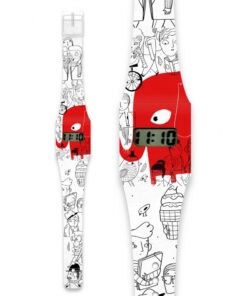 Papír karóra - RED ELEFANT - Pappwatch