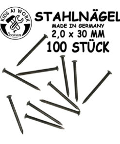 Szeg - acél, 30 mm, 100 db