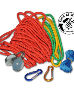 Többfunkciós kötélpálya 10 m kötéllel