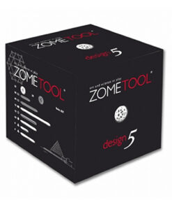 Tudományos modellező készlet - ZomeTool fekete-fehérben - Design 5