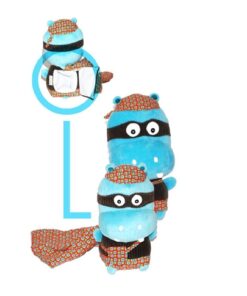 Plüssfigura - Zipo a viziló titkos zsebbel