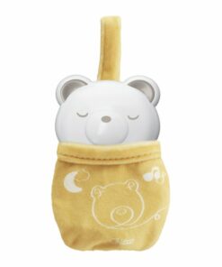 Day & Night Bear zenélő csörgő és éjszakai fény kiságyjáték