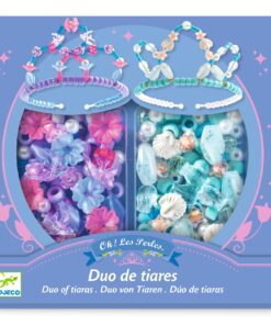 Ékszerkészítő készlet - Páros tiara, kék - Duo of tiaras, Blue