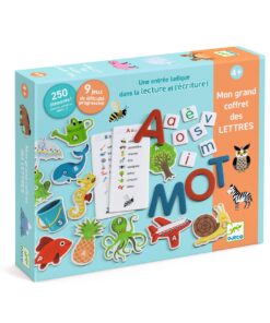 Fejlesztő játék - Csak Francia nyelvre - Grand coffret Lettres