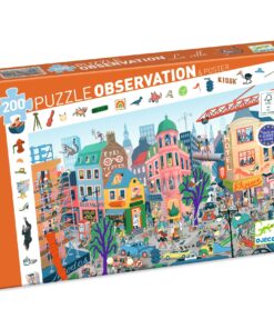Megfigyeltető puzzle - A város, 200 db-os - The city