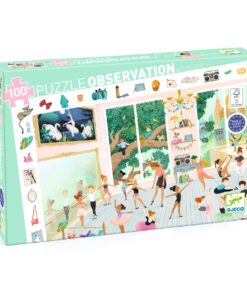 Megfigyeltető puzzle - Balett iskola, 100 db-os - The dance school