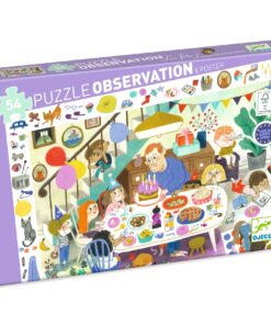 Megfigyeltető puzzle - Szülinapi parti, 54 db-os - Birthday Party