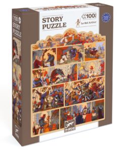 Mese puzzle - Artúr király, 100 db-os - The King Arthur