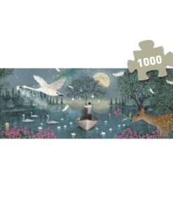 Művész puzzle - Himnusz a Holdhoz, 1000 db-os - Hymn to the Moon