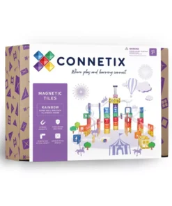Connetix XXL rainbow golyópálya 134 db limitált kiadás