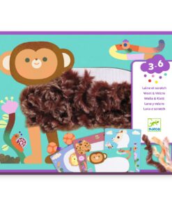 Kollázs műhely - Bolyhos barátok gyapjúval és tépőzárral - Wool and Velcro - Fluffy friends!