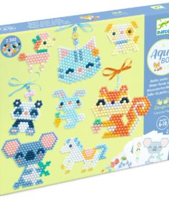 Artistic Aqua - Vizes gyöngykirakó készlet, Bundás barátok - Furry friends