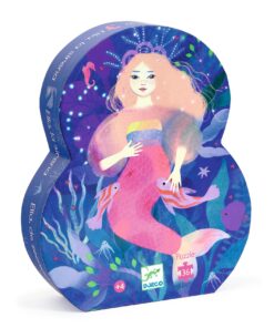 Formadobozos puzzle - Ella a sellő, 36 db-os - Ella, the mermaid