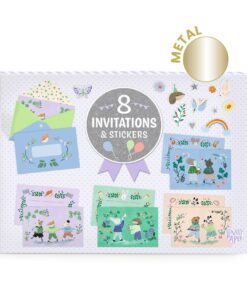 Meghívó készlet - Állati parti - Animal Fanfare