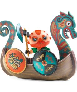 Arty Toys - Barbár - Drak vikinghajóval - Drak and Drakkar