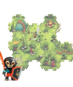 Arty Toys Óriás puzzle - Bestiák birodalma, 18 db-os - Puzzl’Up Voras Furious