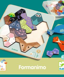 Fejlesztő játék - Állatformák kirakója - Eduludo FormAnimo