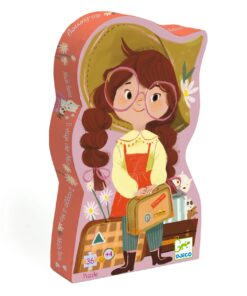 Formadobozos puzzle - Mia utazása, 36 db-os - Mia's Journey