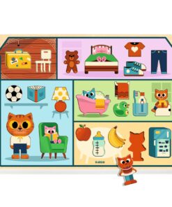 Formaillesztő, formaberakó - Házban - Puzzlo House