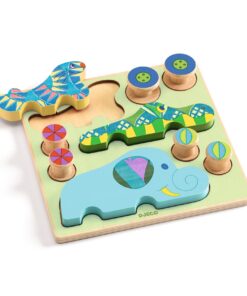 Formaillesztő és guruló - Tarka - Puzz and Roll Bariolo