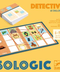 Logikai játék - Nyomkövető - Detective
