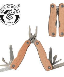 Sokfunkciós kéziszerszám nemesfa markolattal