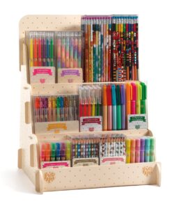 Display - Pens, pencils and markers