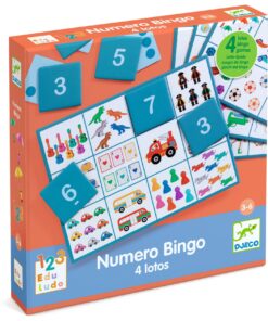 Fejlesztő játék - Számos bingó - Numero Bingo