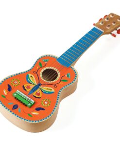 Játékhangszer - Kisgitár, 6 húros - Guitar 6 metal strings - Small size