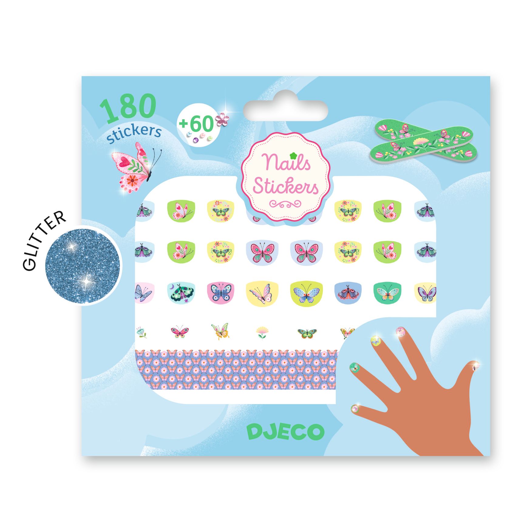 Körömmatricák – Tavaszi pillangók – Springtime butterflies