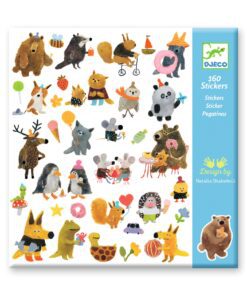 Matricák - Bundás barátok - Fluffy friends