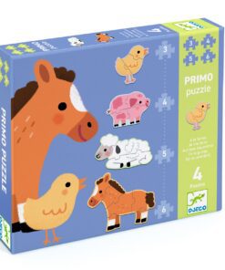 Primo puzzle - A farmon, 3-4-5-6 db-os - At the farm