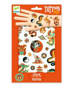 Tetováló matricák - Harci szellem - Martial spirit