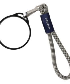 DOPPER csuklópánt FEKETE bögregyűrűvel – Sandy Black