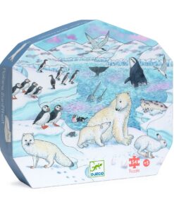 Formadobozos puzzle - Élet a sarkvidéken, 54 db-os - Polar softness