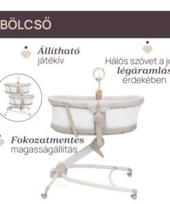 Chicco Baby Hug Armonia 4in1 bölcső-szék - Mother Pearl