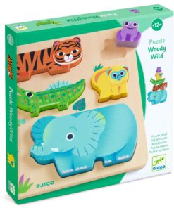 Formaillesztő, formaberakó - Vadállatos - WoodyWild