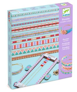 Ékszerkészítő készlet - Karkötők szövése különböző gyöngyökből - Large beads