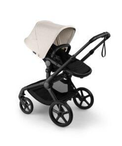 Bugaboo Fox 5 RENEW babakocsi Fekete váz Heritage Black szövettel, Misty White