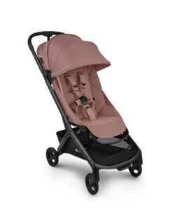 Bugaboo Butterfly 2 babakocsi Fekete váz Dusty Pink szövettel