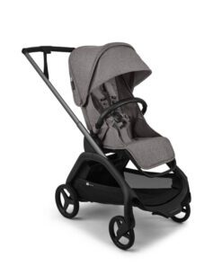 Bugaboo Dragonfly Plus babakocsi Grafitszürke váz Grey Melange szövettel, Grey Melange