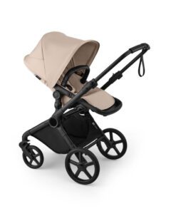 Bugaboo Cub complete Fekete váz Desert Taupe szövettel