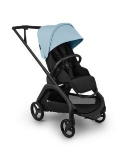 Bugaboo Dragonfly Plus babakocsi Fekeze váz Heritage Black szövettel, Skyline Blue