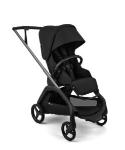Bugaboo Dragonfly Plus babakocsi Grafitszürke váz Heritage Black szövettel, Heritage Black