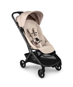 Bugaboo Butterfly 2 babakocsi Fekete váz Desert Taupe szövettel