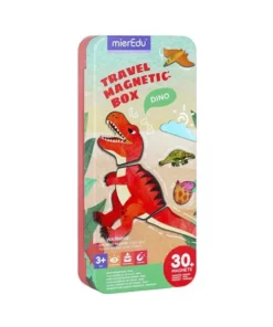 MÁGNESES PUZZLE JÁTÉK, DINOSZAURUSZOK MIEREDU