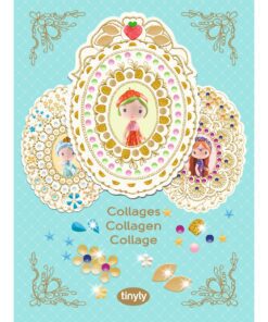 TINYLY kreatív - Kollázs készítés, Eperke és barátai - Collages Berry & Co