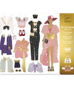 Papírbaba öltöztető - Elegáns gardrób - So chic wardrobe